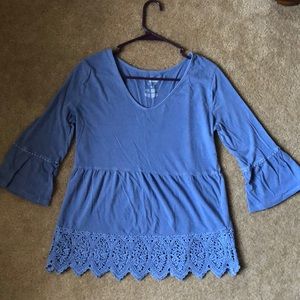 Blue blouse